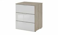 meinSchrank Nachtkommode One 710 | Seidengrau / Platin-Eiche (Nachbildung)