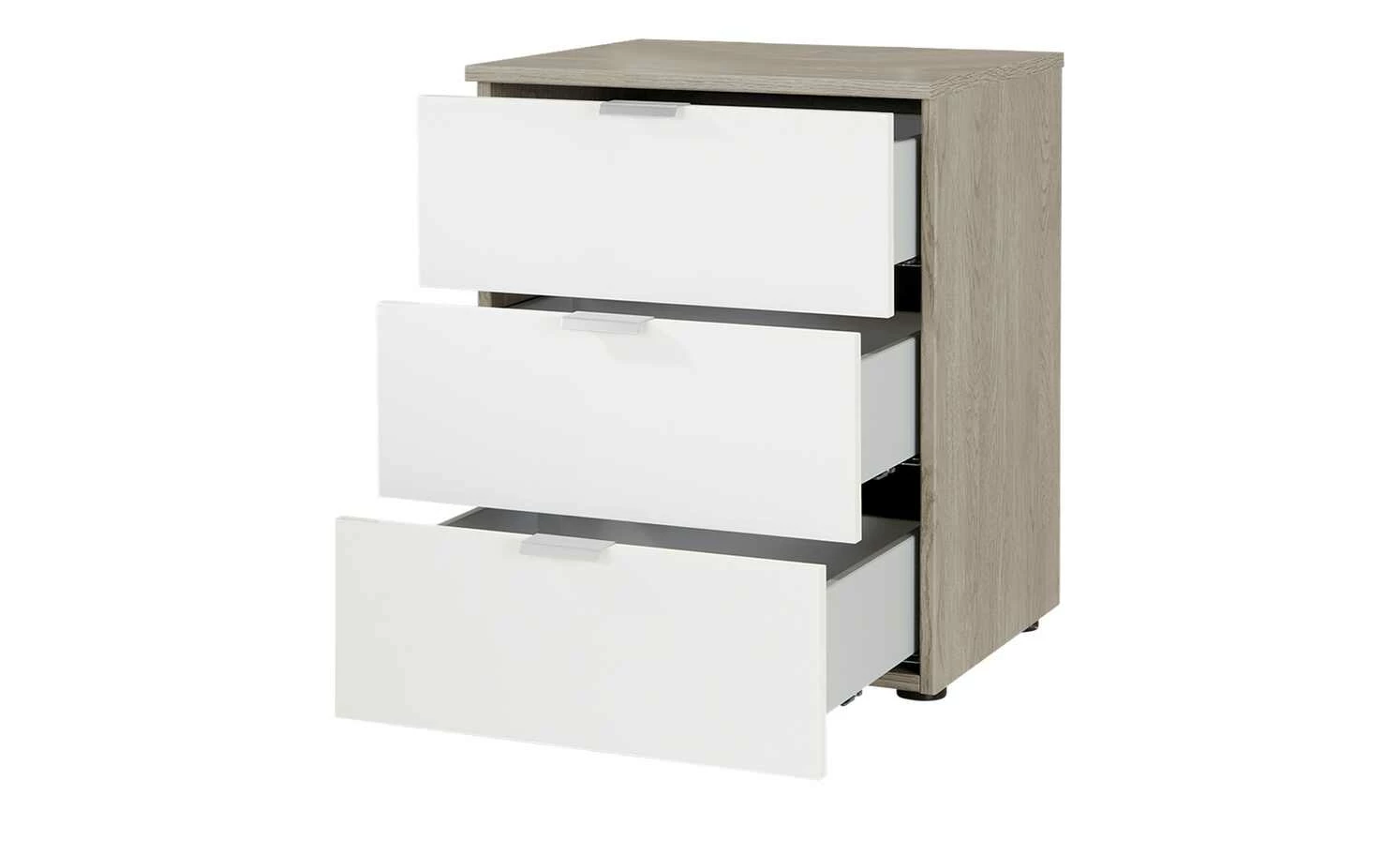 meinSchrank Nachtkommode One 710 meinSchrank Nachtkommode One 710 | Weiß / Platin Eiche (Nachbildung) -Tische Verkäufe 13123594 6 202109061235