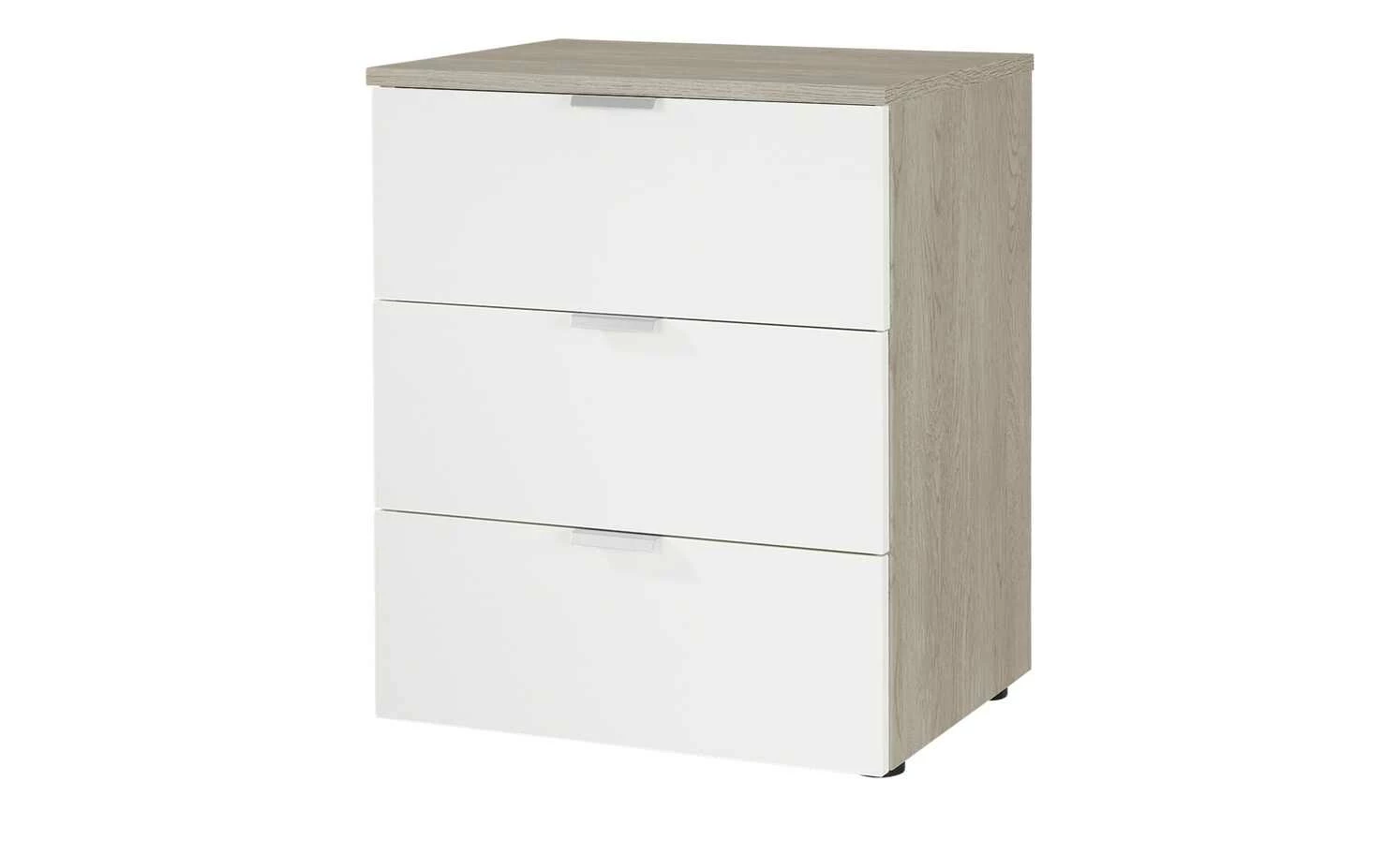 meinSchrank Nachtkommode One 710 meinSchrank Nachtkommode One 710 | Weiß / Platin Eiche (Nachbildung) -Tische Verkäufe 13123594 8 202109061235