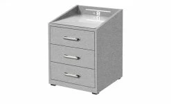 meinBett Nachtkonsole mit LED-Beleuchtung und USB-Ladeanschlüssen Moon