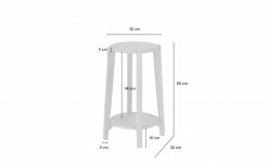 Gray & Jones Blumensäule Cap Ferrat One -Tische Verkäufe 13231509 6 202206232232