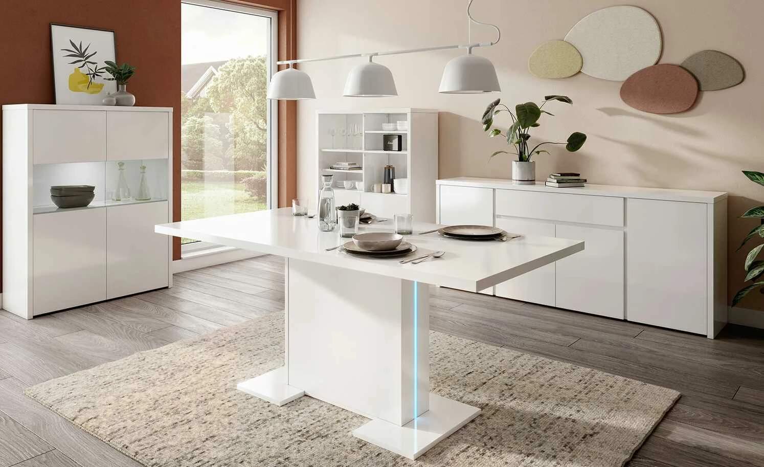 Esstisch Sencillo Esstisch Sencillo | Weiß 140x89 cm -Tische Verkäufe 13232232 4 202201151238