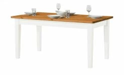 maison bleue Esstisch massiv Florian | Weiß / bernsteinfarben ca. 160x90 cm 3 maison bleue Esstisch massiv Florian | Weiß / bernsteinfarben ca. 160x90 cm -Tische Verkäufe 13300149 1 202108130002