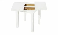 maison bleue Esstisch massiv Florian | Weiß ca. 78x78 cm -Tische Verkäufe 13300236 7 202108130002