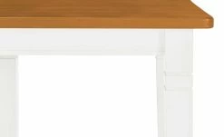 maison bleue Bartisch massiv Florian | Weiß / bernsteinfarben 78|cm -Tische Verkäufe 13300268 3 202108131411