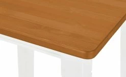 maison bleue Bartisch massiv Florian | Weiß / bernsteinfarben 78|cm -Tische Verkäufe 13300268 4 202108131411