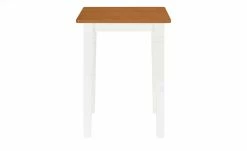 maison bleue Bartisch massiv Florian | Weiß / bernsteinfarben 78|cm -Tische Verkäufe 13300268 5 202108131411