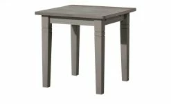maison bleue Esstisch massiv Florian | Grau ca. 78x78 cm