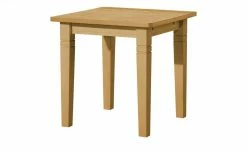 maison bleue Esstisch massiv Florian | laugenfarben ca. 78x78 cm