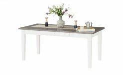 maison bleue Esstisch massiv Florian | Weiß / Grau ca. 180x90 cm -Tische Verkäufe 13303760 9 202108131411