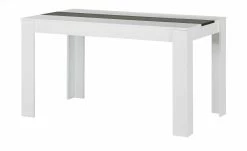 Esstisch Amin | Weiß / Eiche Schwarz (Nachbildung) -Tische Verkäufe 13307140 4 201905102035