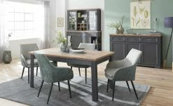 Esstisch ausziehbar Varese | Asteiche (Nachbildung) / Graphitgrau -Tische Verkäufe 13307568 16 201908092246