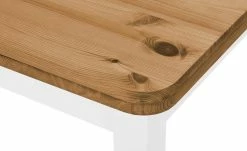 maison bleue Esstisch massiv Carina | 77|cm Weiß / laugenfarbig -Tische Verkäufe 13313063 1 202102222237