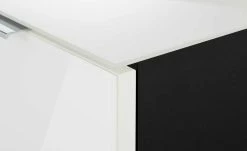 Nachtkommode Vitreo | Anthrazit / Weiß Abdeckplatte mit zusätzlichem Glas -Tische Verkäufe 13340370 4 201901221138