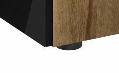 Nachtkommode Vitreo | Eiche Riviera (Nachbildung) / Anthrazit Abdeckplatte mit zusätzlichem Glas -Tische Verkäufe 13340371 2 201901221137