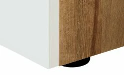 Nachtkommode Vitreo | Eiche Riviera (Nachbildung) / Weiß Abdeckplatte mit zusätzlichem Glas 4 Nachtkommode Vitreo | Eiche Riviera (Nachbildung) / Weiß Abdeckplatte mit zusätzlichem Glas -Tische Verkäufe 13340378 3 201901221137