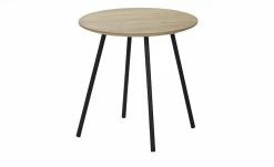 Beistelltisch Canneto | Eiche / Schwarz 40|cm