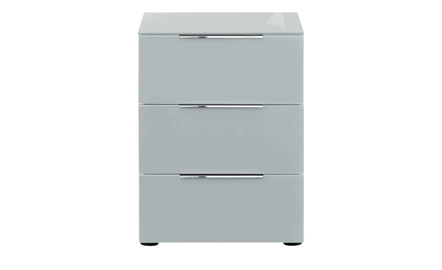 Nachtkommode Vitreo Nachtkommode Vitreo | Eiche Riviera (Nachbildung) / Seidengrau Abdeckplatte mit zusätzlichem Glas -Tische Verkäufe 13345712 3 202103122232