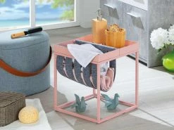 Beistelltisch Club NY Magazin | Rosa/Grau -Tische Verkäufe 13348788 2 202201262233