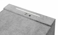 uno Nachtkommode mit LED-Beleuchtung und USB-Anschluss Bene | Grau -Tische Verkäufe 14122148 1 202204051233