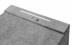 uno Nachtkommode mit LED-Beleuchtung und USB-Anschluss Bene | Dunkelgrau -Tische Verkäufe 14122149 1 202204051233