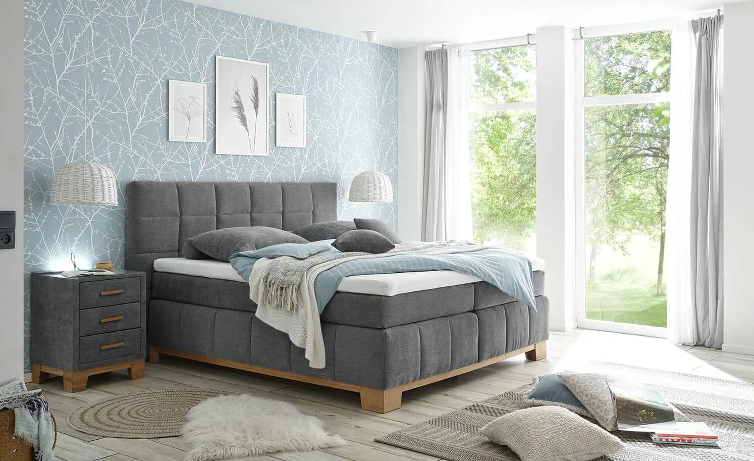 uno Nachtkommode mit LED-Beleuchtung und USB-Anschluss Bene uno Nachtkommode mit LED-Beleuchtung und USB-Anschluss Bene | Graphit (Graphitgrau) -Tische Verkäufe 14122150 1 202204051233