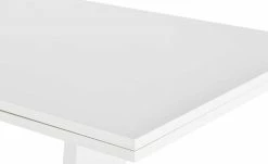 Berger & Rath Säulentisch ausziehbar Trix | Weiß-Creme 160|cm -Tische Verkäufe 14302321 6 202102102232