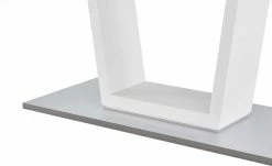 Berger & Rath Säulentisch ausziehbar Trix | Weiß-Creme 160|cm -Tische Verkäufe 14302321 7 202102102232