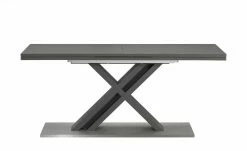 Berger & Rath Säulentisch ausziehbar Trix | Anthrazit 180|cm -Tische Verkäufe 14302322 8 202103042233