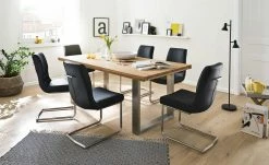 Woodford Kufentisch Aaron | 180|cm Wildeiche Edelstahl -Tische Verkäufe 14302588 14 202104201234