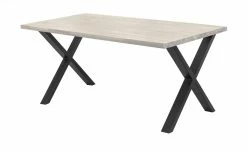 Tischgestell Tuxa massiv | Schwarz X-Form (schmal) -Tische Verkäufe 14302959 3 201911051103