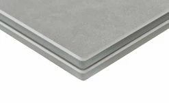 Keramik-Säulentisch ausziehbar Nora | Hellgrau Schwarz -Tische Verkäufe 14303162 6 202103292234