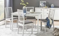 Esstisch Fabian | Weiß 118x75 cm