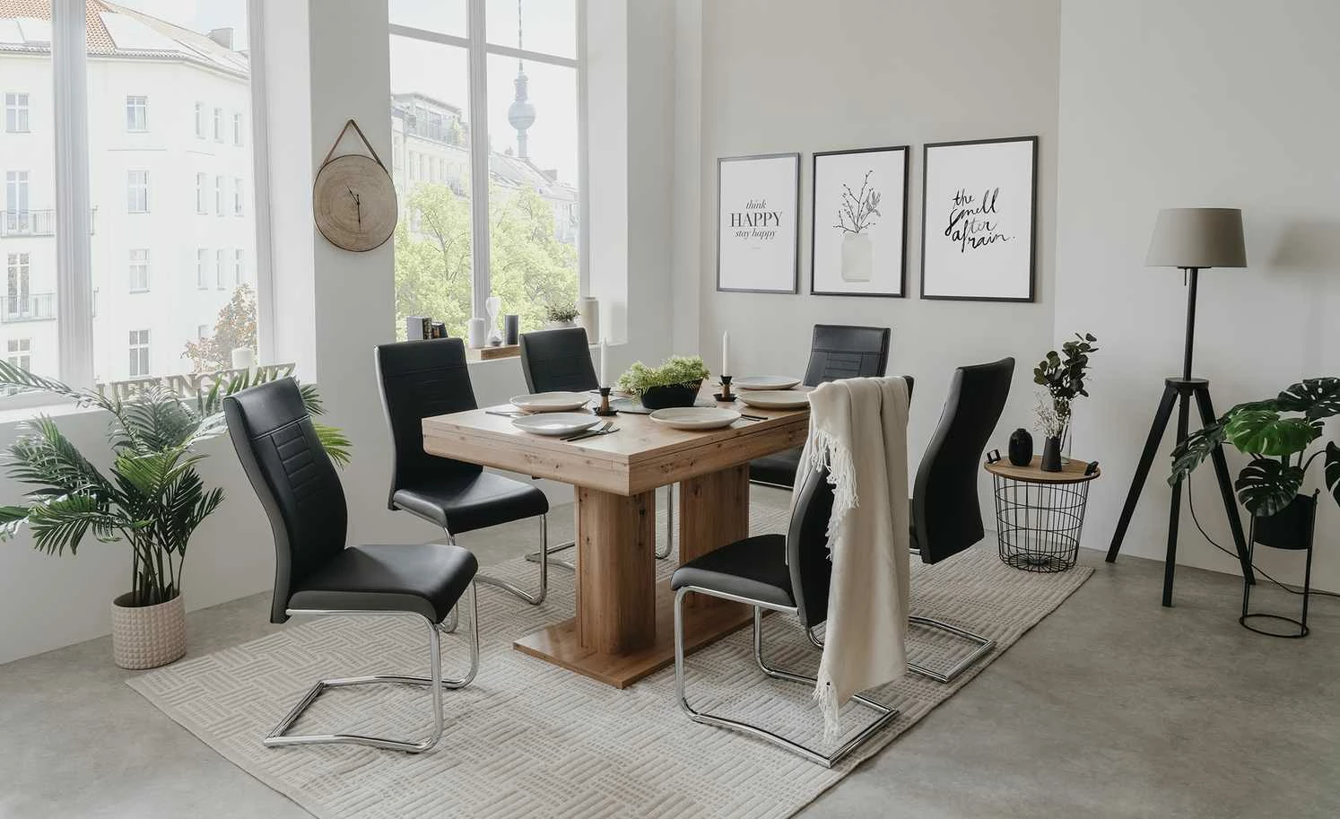 Esstisch ausziehbar Falko Esstisch ausziehbar Falko | Asteiche (Nachbildung) -Tische Verkäufe 14304273 6 201912160907