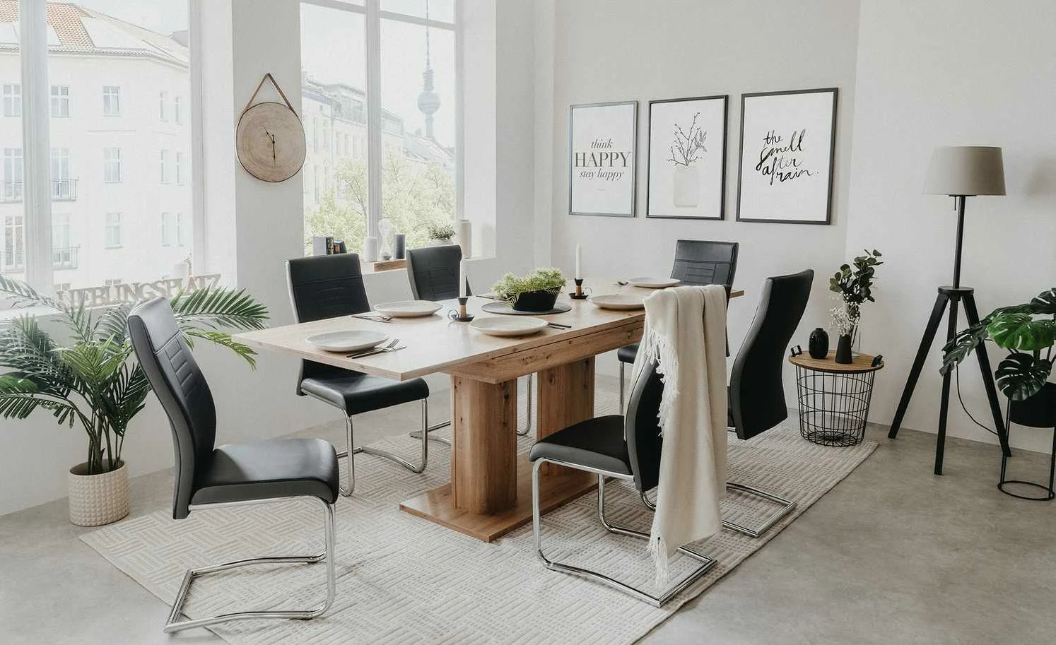 Esstisch ausziehbar Falko Esstisch ausziehbar Falko | Asteiche (Nachbildung) -Tische Verkäufe 14304273 7 201912160907