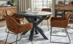 Tischgestell Foresta | Schwarzstahl (Nachbildung)