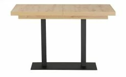 Kulissentisch ausziehbar Kris | Asteiche (Nachbildung) / Schwarz -Tische Verkäufe 14305282 9 202110192233