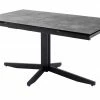 HPL/Glas-Säulentisch ausziehbar Minni | Steinoptik Grau -Tische Verkäufe 14305565 1 202011182242
