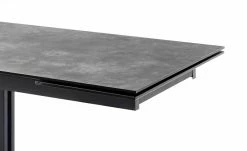 HPL/Glas-Säulentisch ausziehbar Minni | Steinoptik Grau -Tische Verkäufe 14305565 6 202101252240