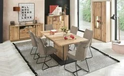 Woodford Säulentisch ausziehbar Sania