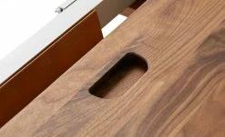 Wohnwert Auszugsfunktion Der Säulentisch | Holzwerkstoff furniert ca. 100 cm -Tische Verkäufe 14306391 10 202006181319