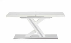 Berger & Rath Säulentisch ausziehbar Trix | Weiß-Creme 160|cm -Tische Verkäufe 14307405 1 202011032248