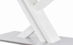 Berger & Rath Säulentisch ausziehbar Trix | Weiß-Creme 160|cm -Tische Verkäufe 14307405 2 202011032248