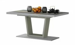 Berger & Rath Säulentisch ausziehbar Trix | Londra (Hellgrau) 180|cm -Tische Verkäufe 14307409 4 202103121242