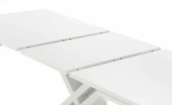 Berger & Rath Säulentisch ausziehbar Trix | Weiß-Creme 160|cm -Tische Verkäufe 14307416 4 202103121242