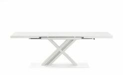 Berger & Rath Säulentisch ausziehbar Trix | Weiß-Creme 160|cm -Tische Verkäufe 14307416 8 202103121242