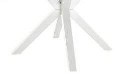 Berger & Rath Säulentisch ausziehbar Xeno | Weiß-Creme 95|cm -Tische Verkäufe 14307419 6 202103022233