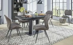 Esstisch ausziehbar Tizian | Schwarz -Tische Verkäufe 14307475 6 202108311235