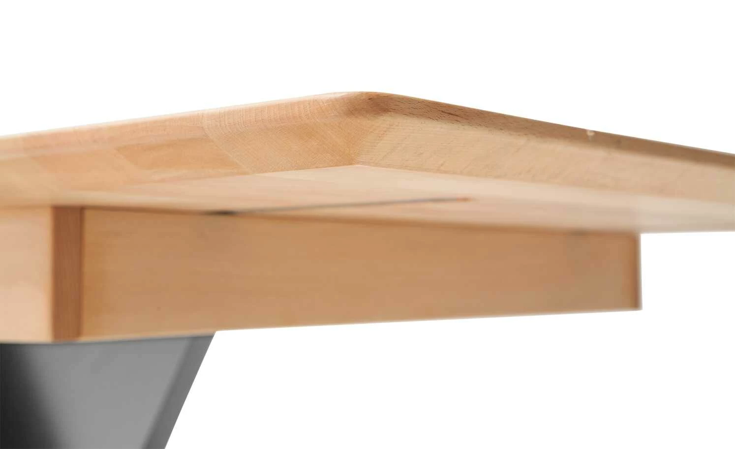 Säulentisch ausziehbar Balu Säulentisch ausziehbar Balu | X-Säule Kernbuche Grau-aluminiumfarben 140|cm -Tische Verkäufe 14307493 5 202102102233