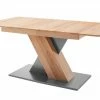 Säulentisch ausziehbar Balu | X-Säule Kernbuche Grau-aluminiumfarben 180|cm -Tische Verkäufe 14307495 9 202102102232